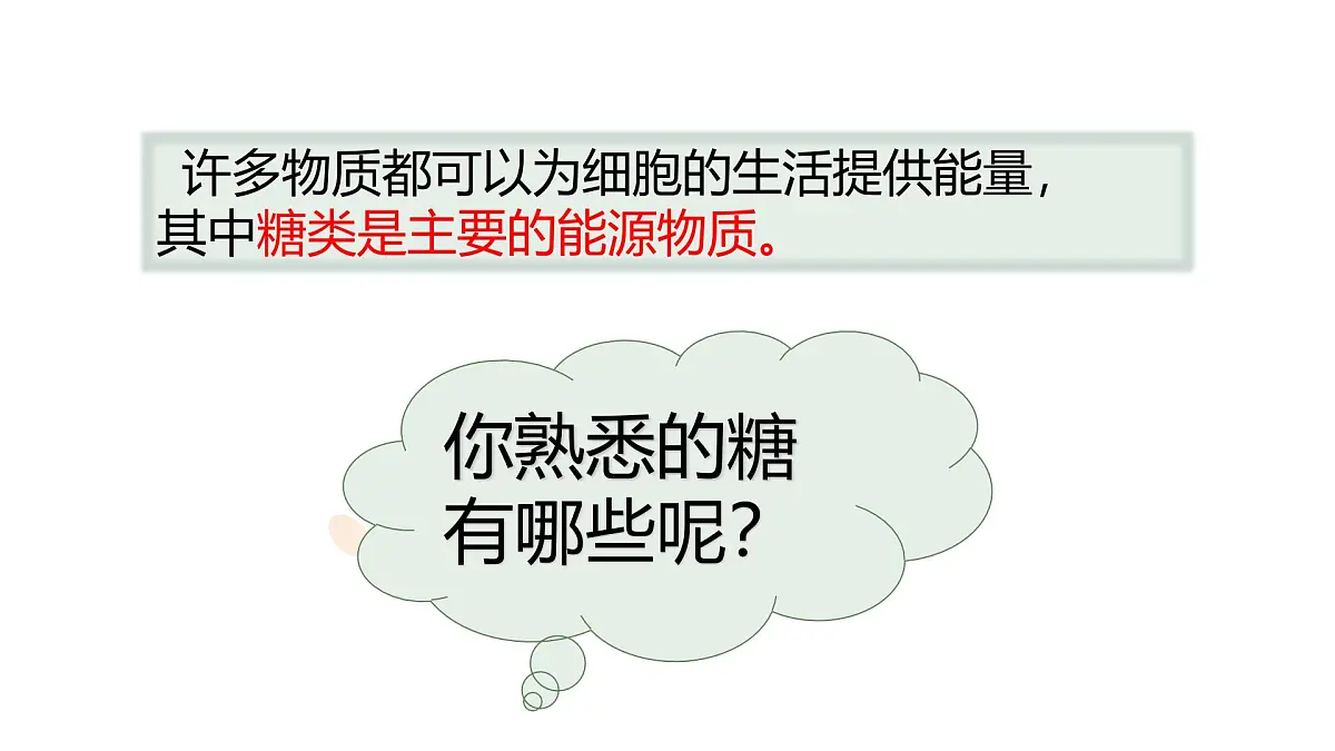 人教版高中生物必修1 2-3《细胞中的糖类和脂质》教学课件第4页