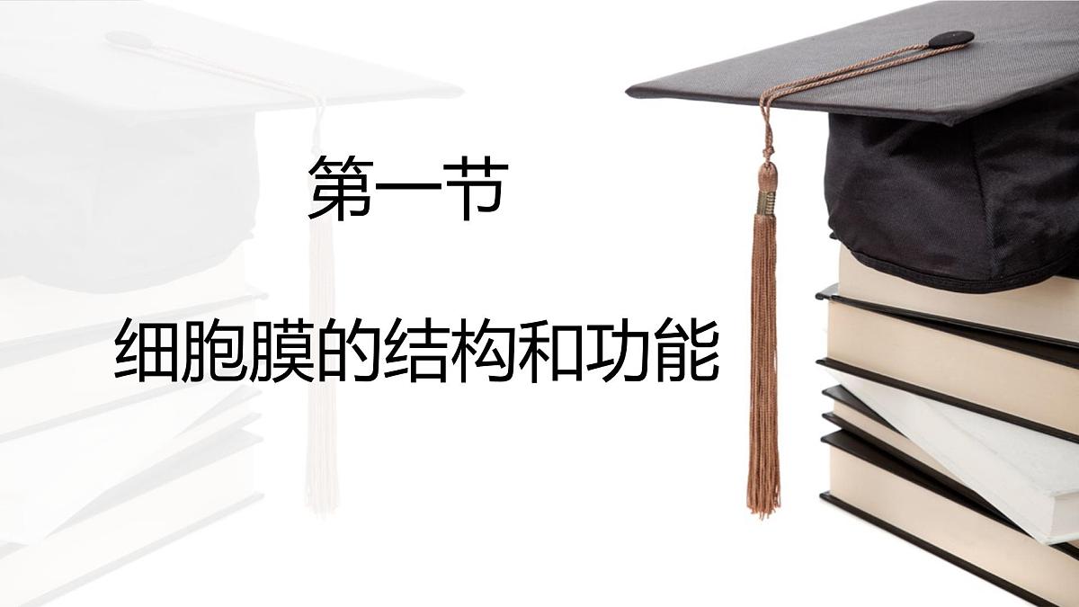 人教版高中生物必修1 3-1《 细胞膜的结构和功能 》课件第1页