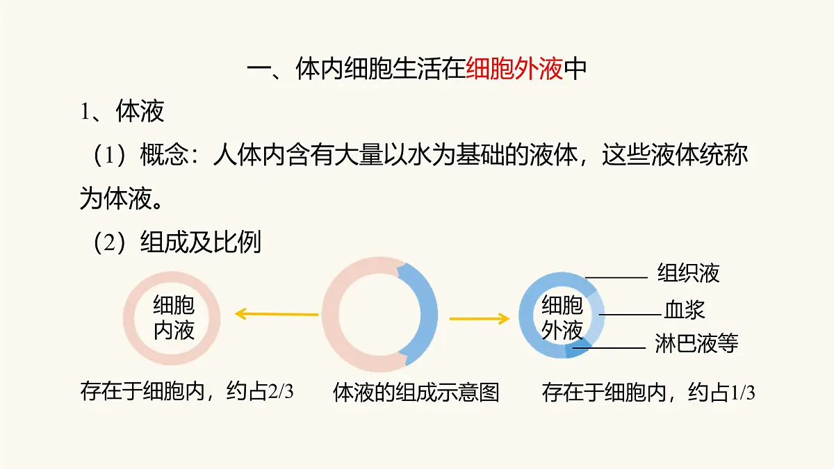 人教版高中生物选修1《1-1 细胞生活的环境》课件第4页