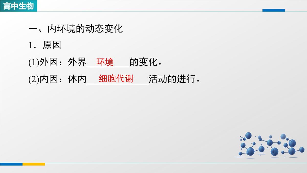 人教版高中生物选修1《1-2内环境的稳态》课件第5页
