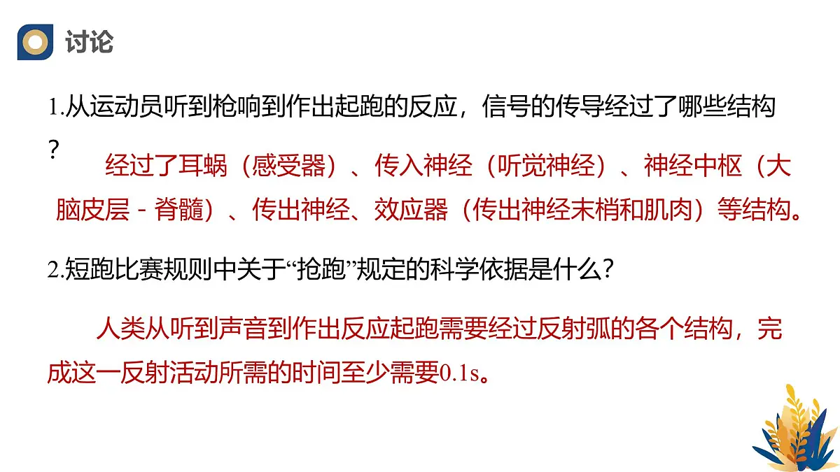 人教版高中生物选修1《2-3 神经冲动的产生与传导》课件第3页