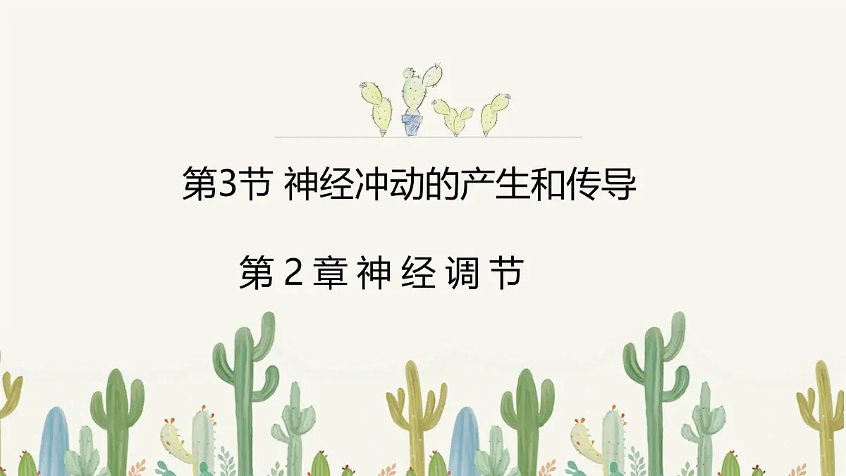 人教版高中生物选修1《2-3 神经冲动的产生和传导》课件第2页