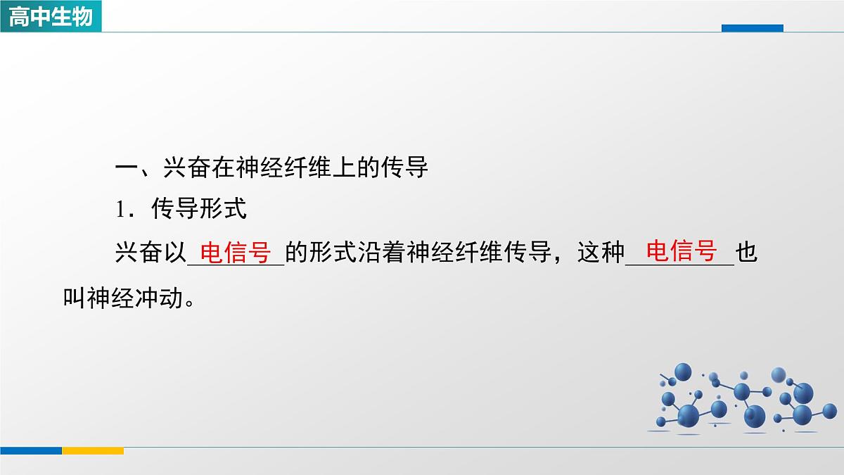 人教版高中生物选修1《2-3神经冲动的产生和传导》课件第5页