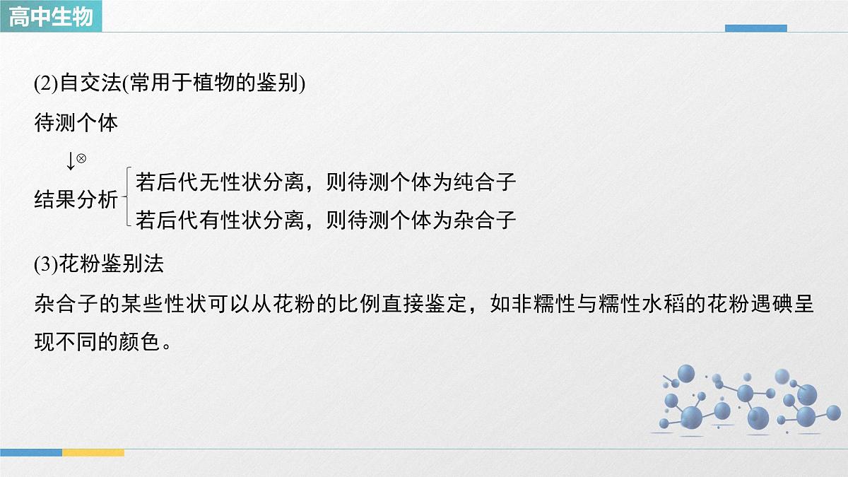 人教版高中生物必修2 第一章《微专题一 分离定律的应用》教学课件第7页