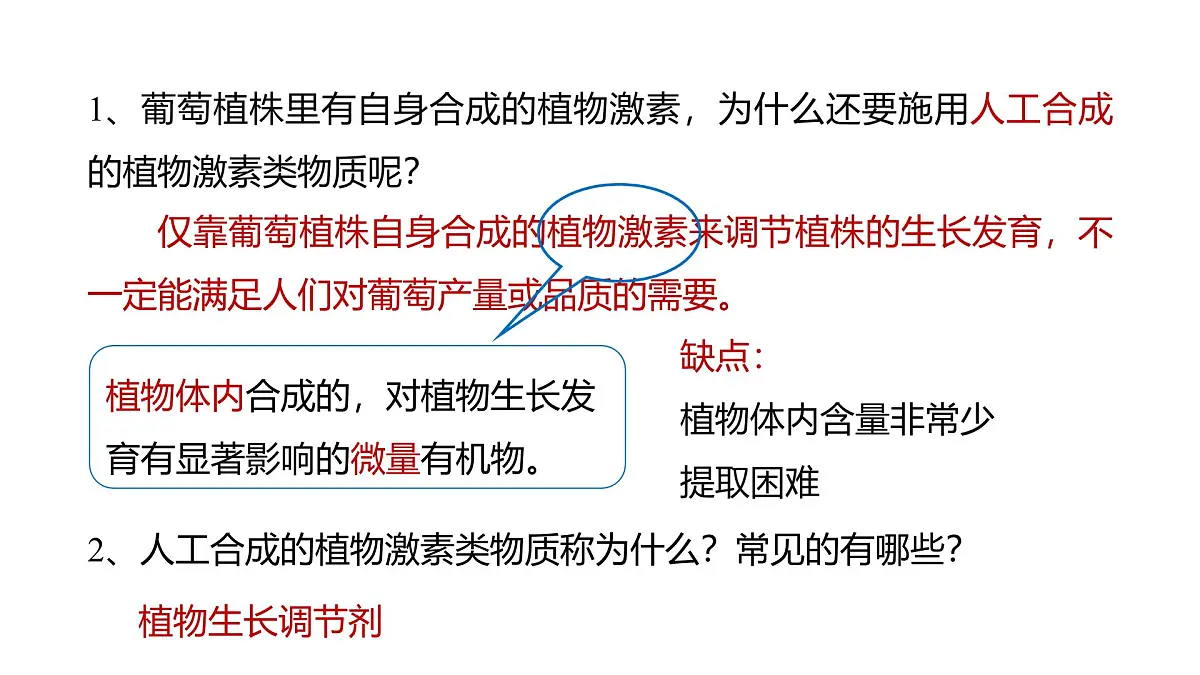 人教版高中生物选修1《5-3 植物生长调节剂的应用》课件第3页