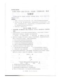 广东省大湾区2024-2025学年高一下学期期末考试生物试题