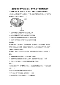 江苏省部分高中2024-2025学年高二下学期期末迎考生物试卷（解析版）
