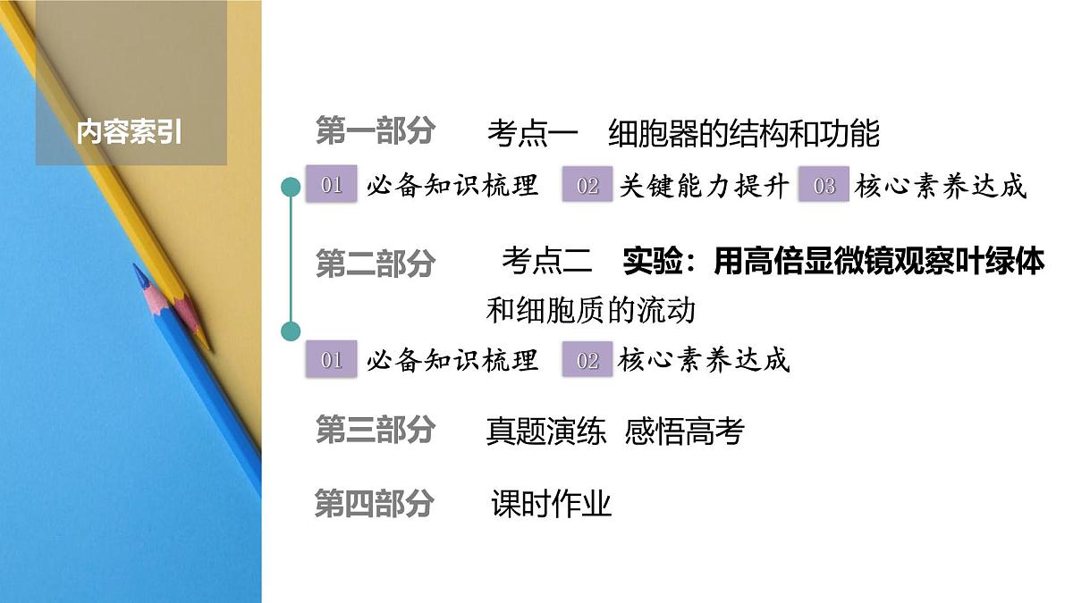 高考生物【一轮复习】课件 第二单元 第七课时 细胞器之间的分工第2页