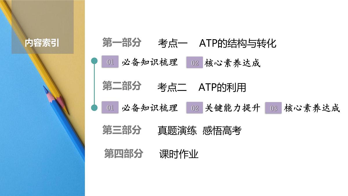 高考生物【一轮复习】课件 第三单元 第一十二课时 细胞的能量“货币”ATP第2页