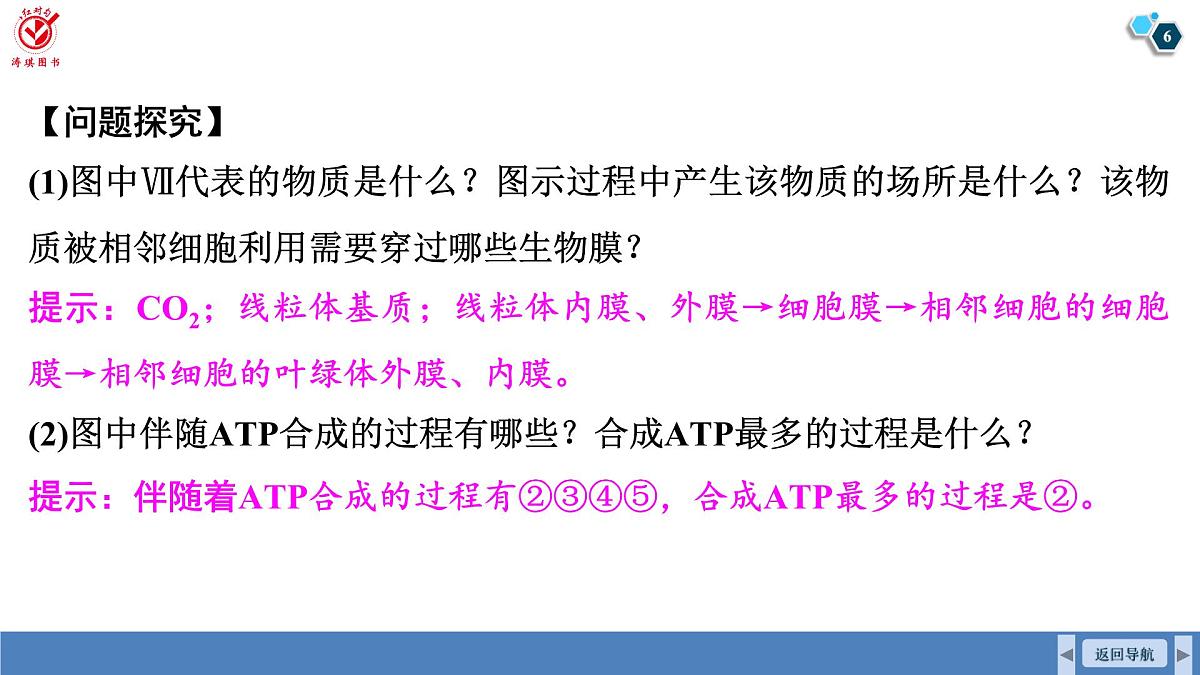 高考生物【一轮复习】课件 第三单元 第一十六课时 光合作用和细胞呼吸的综合分析第6页