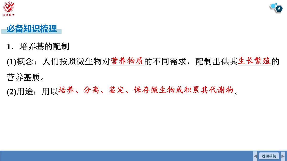 高考生物【一轮复习】课件 第十单元 第51课时 微生物的培养技术及应用第5页