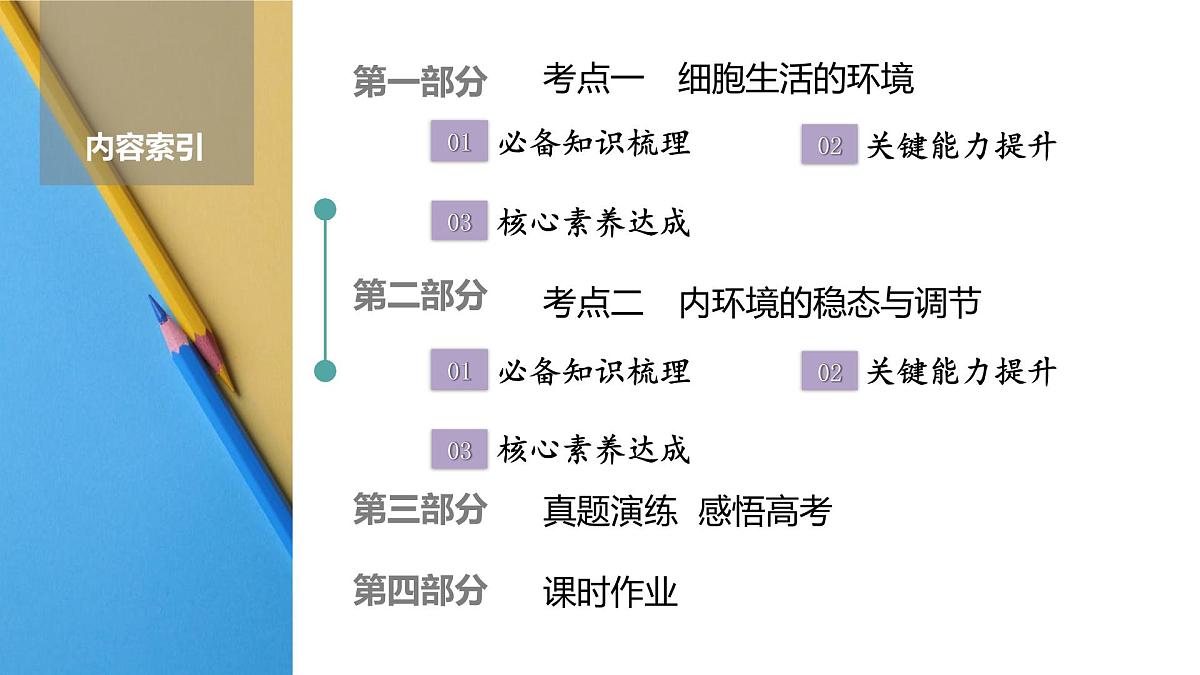 高考生物【一轮复习】课件第八单元 第33课时 人体的内环境与稳态第2页