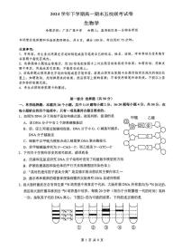 广东省五校联考2024-2025学年高一下学期期末考试生物试题（PDF版附答案）