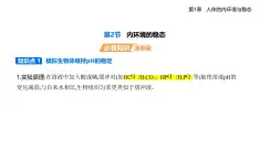 1.2內(nèi)環(huán)境的穩(wěn)態(tài)知識(shí)點(diǎn)串講課件+分層訓(xùn)練-人教版高中生物高二上冊(cè)（選必一）