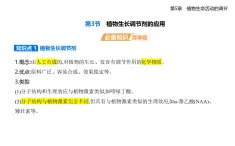 5.3 植物生長(zhǎng)調(diào)節(jié)劑的應(yīng)用知識(shí)點(diǎn)串講課件+分層訓(xùn)練-人教版高中生物高二上冊(cè)（選必一）