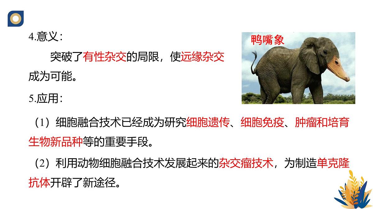 人教版高中生物 选修3《2-2 动物细胞的融合技术单克隆抗体》教学课件第8页