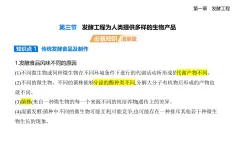 1.3發(fā)酵工程為人類提供多樣的生物產品知識點串講課件+分層訓練-浙科版高二上冊生物（選必三）