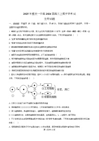 重庆市第一中学2026届高三上学期开学考试生物试卷（Word版附解析）