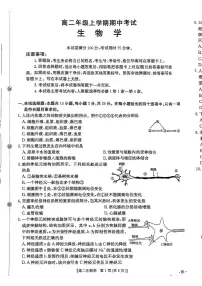 河北省保定市十校2025-2026学年高二上学期11月期中生物试题
