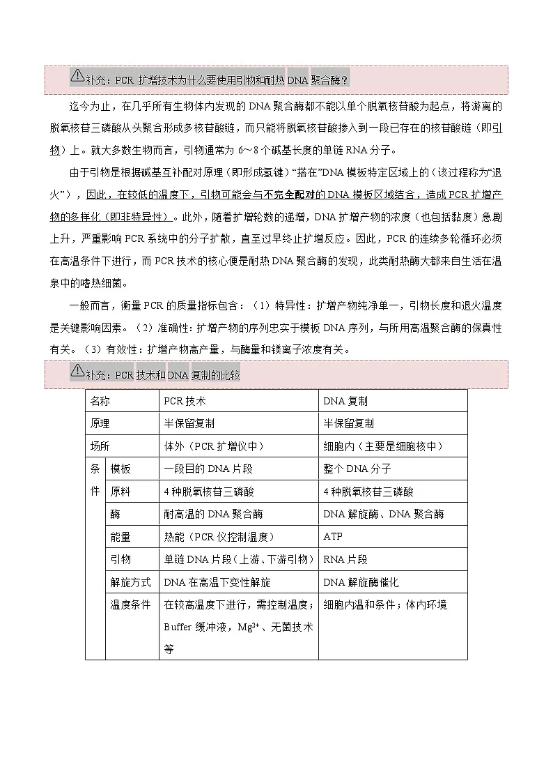 第34讲 基因工程和蛋白质工程(知识清单)(上海专用)-2026年高考生物一轮复习讲练第3页