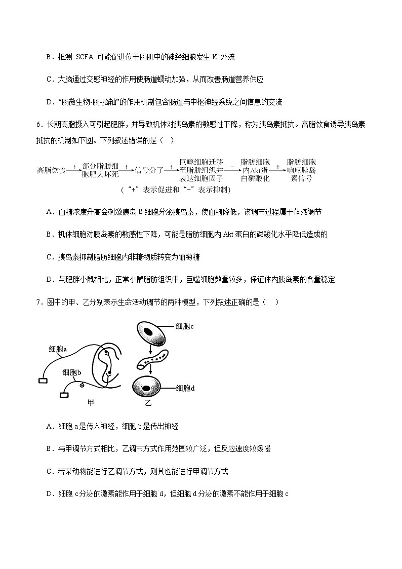湖南省长沙市望城区第二中学2025-2026学年高二上学期11月期中考试生物试卷(有答案)第3页