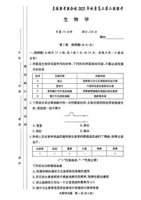 湖南省炎德英才名校联考联合体2025年秋季高二上学期第二次联考生物试卷(无答案)
