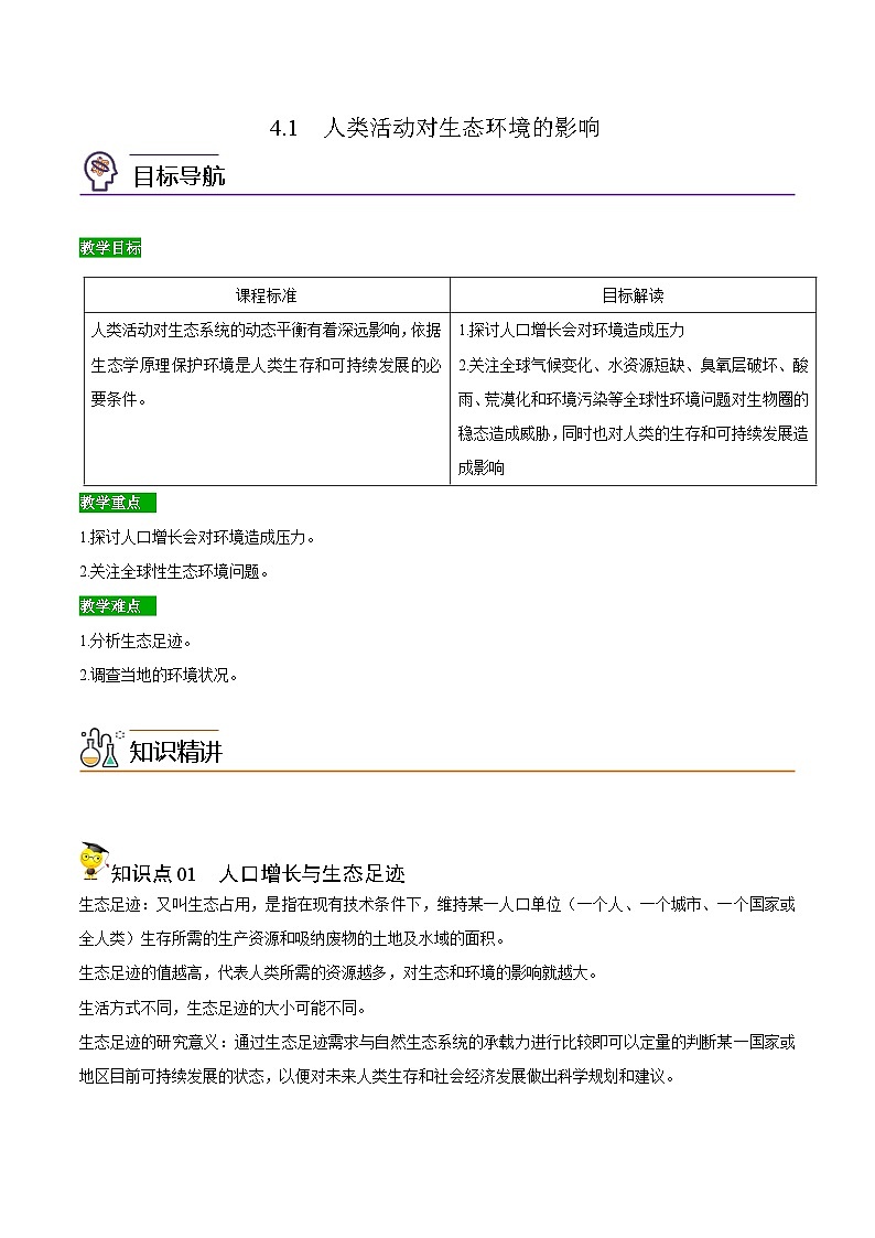 高考生物精品【一轮复习】讲义练习资料合集 (6)第1页
