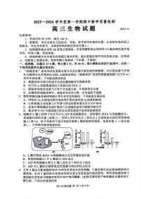 山东省聊城市2025-2026学年高三上学期期中考试生物试卷（PDF版附答案）