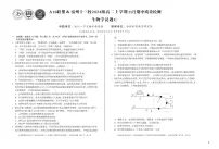 安徽省A10联盟&宿州十三校2024级高二上学期11月期中质量检测生物C含答案解析
