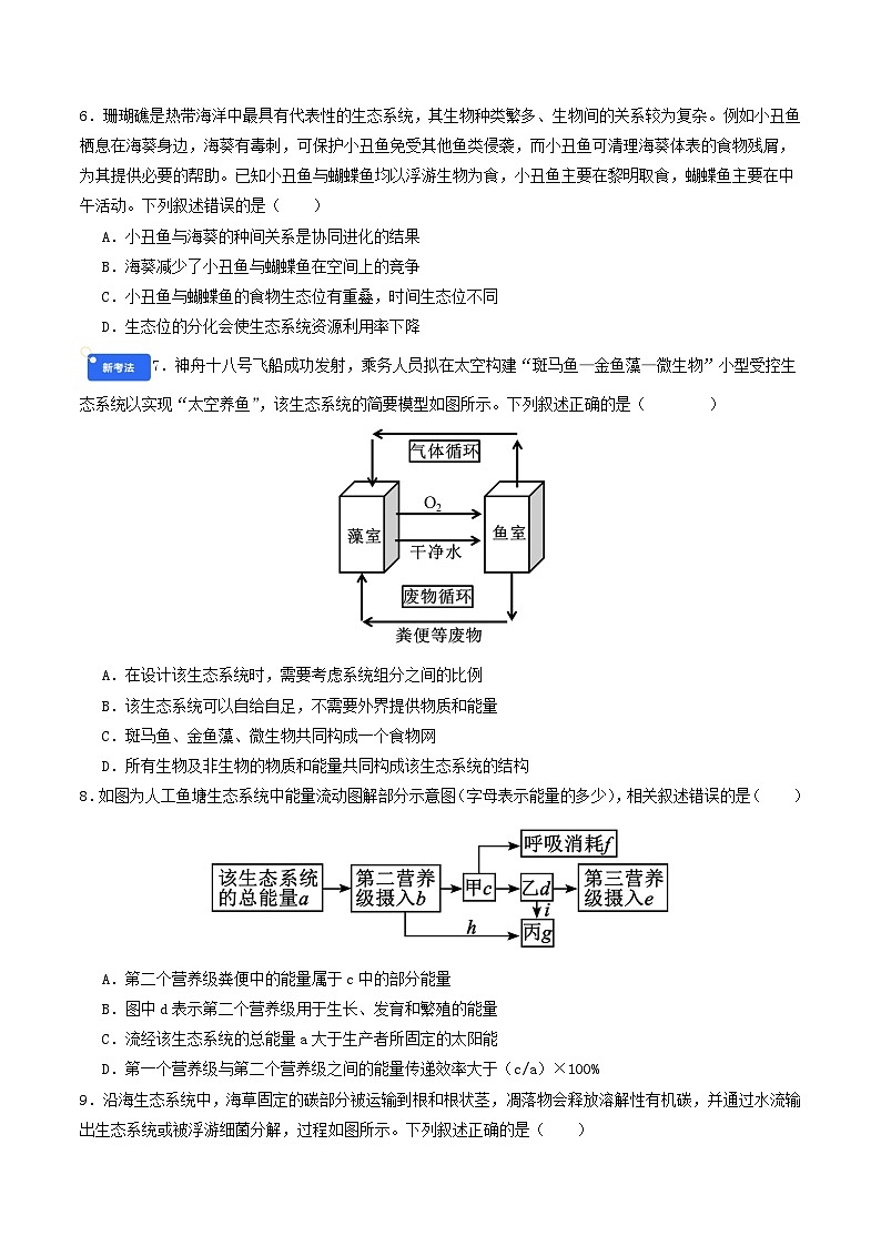 专题9 生物与环境(原卷版)第3页