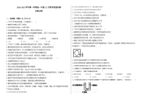 安徽省阜阳市临泉县田家炳实验中学2024-2025学年高一上学期12月月考生物试题