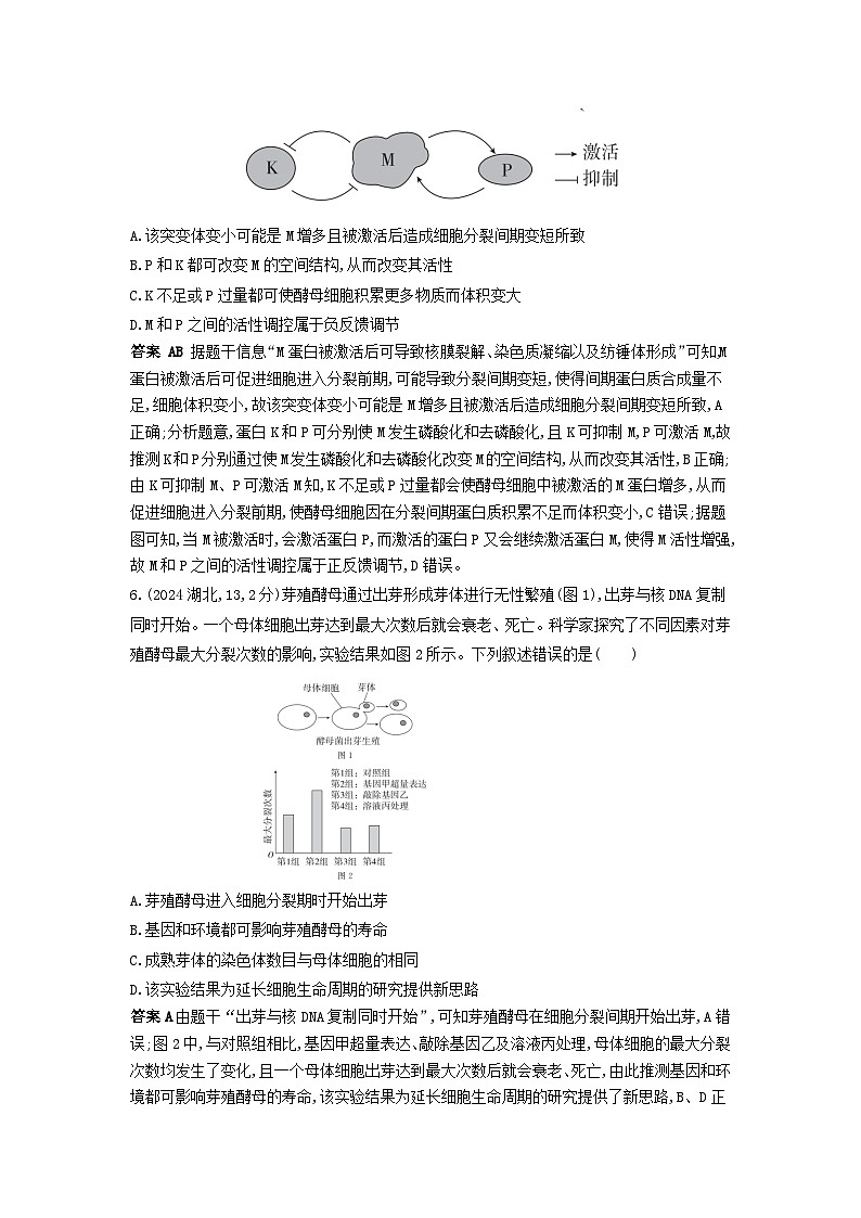 广东高考生物真题9_真题分类 第6章 细胞的生命历程高考二轮专题第3页