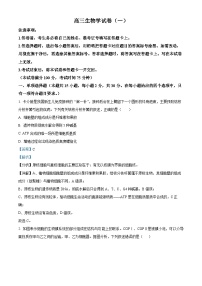 黑龙江省新时代高中教育联合体2025-2026学年高三上学期11月期中联考巩固卷（一）生物试题（Word版附解析）