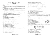 衡水金卷2025-2026学年度高一年级12月份联考生物含答案解析