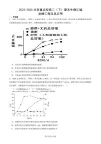 2023-2025北京重点校高二（下）期末生物汇编：发酵工程及其应用