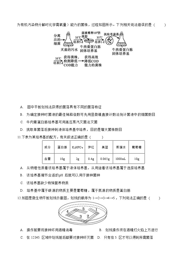 四川省眉山市仁寿县第一中学校南校区2025-2026学年高二上学期12月月考生物试题(含答案)第3页