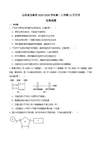 山西省吕梁市2025-2026学年高一上学期12月冲刺考生物试题（Word版附答案）