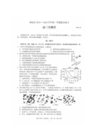 北京市海淀区2025-2026学年高三上学期期末考试生物试卷(PDF版附答案)