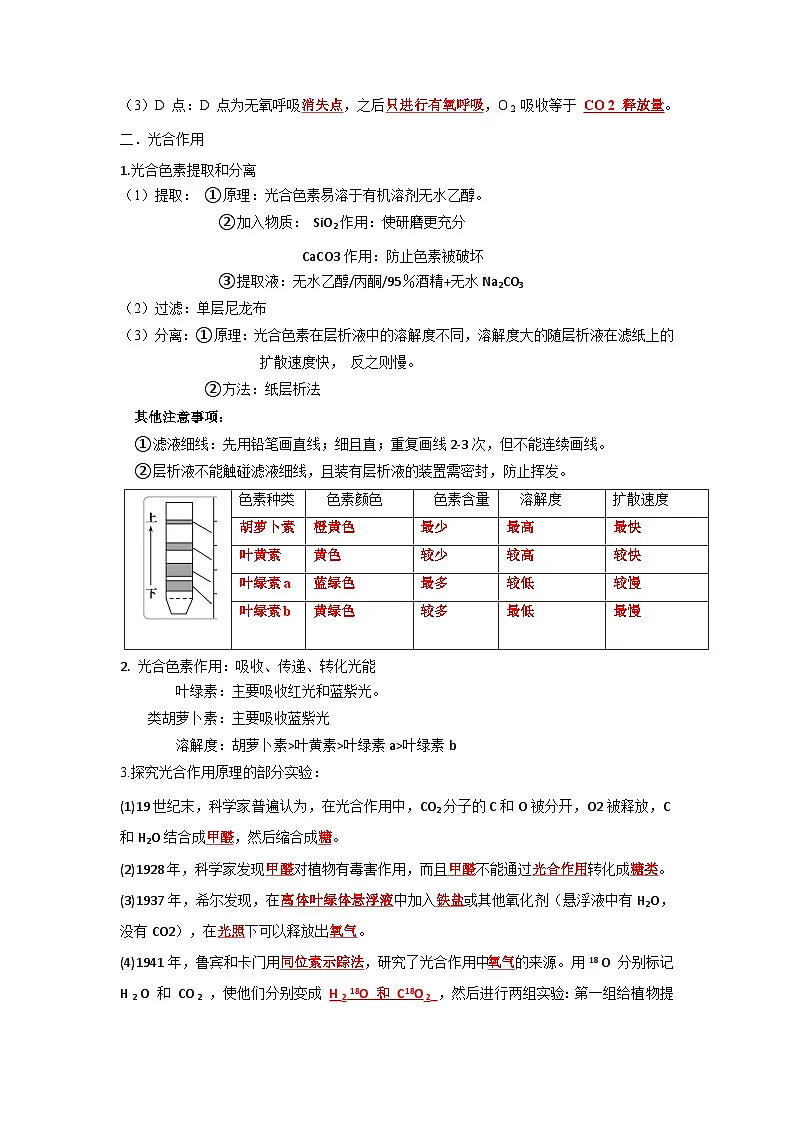 2026年高考生物二轮复习:生物高考大题必背知识点汇编第3页