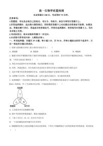 辽宁省辽阳市2025-2026学年高一上学期1月期末生物试题（试卷+解析）