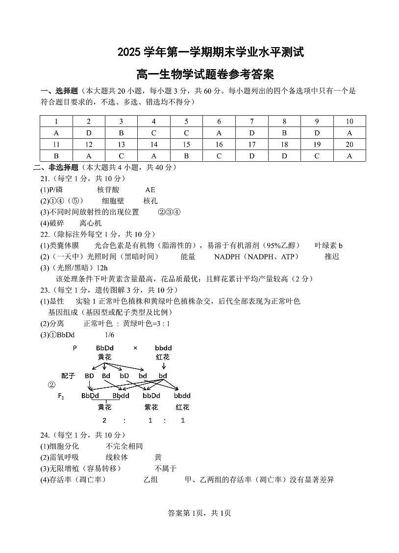 答案第1页