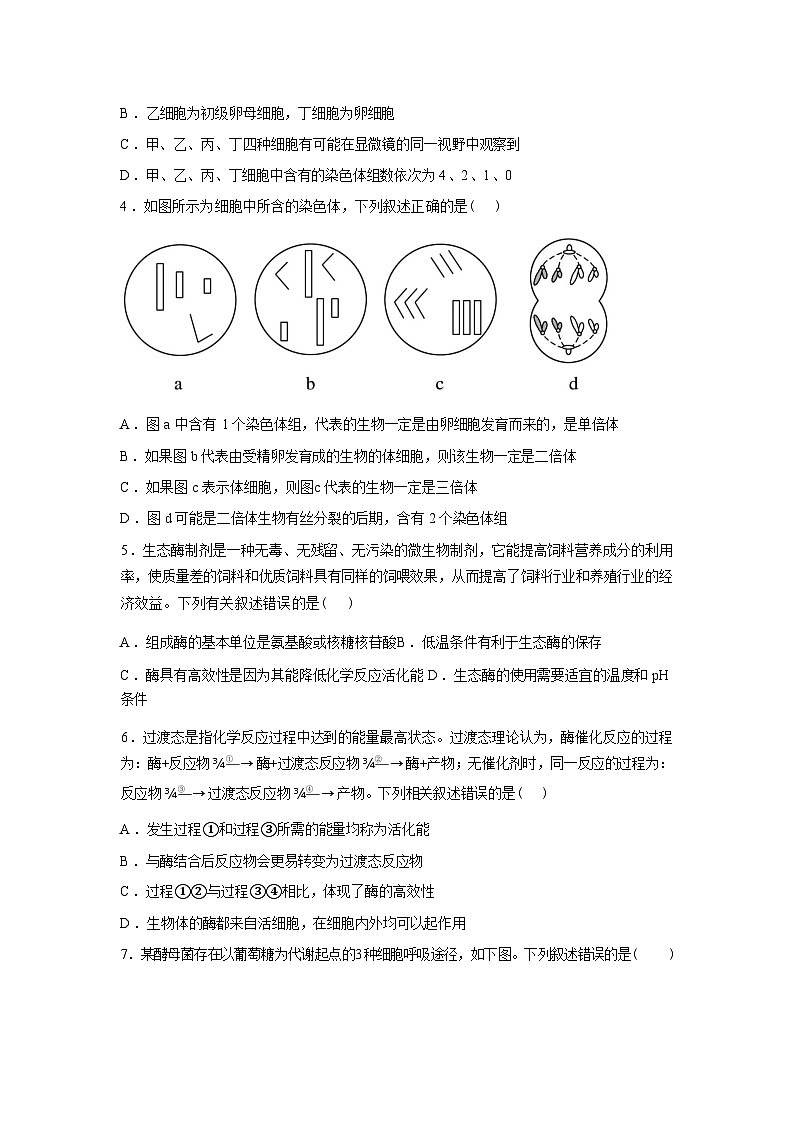 湖南衡阳县第二中学2025--2026学年高三下学期生物开学考试试题含答案第2页