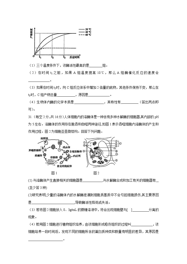 【生物】内蒙古集宁一中(西校区)2019-2020学年高二下学期第二次月考试题(解析版)03