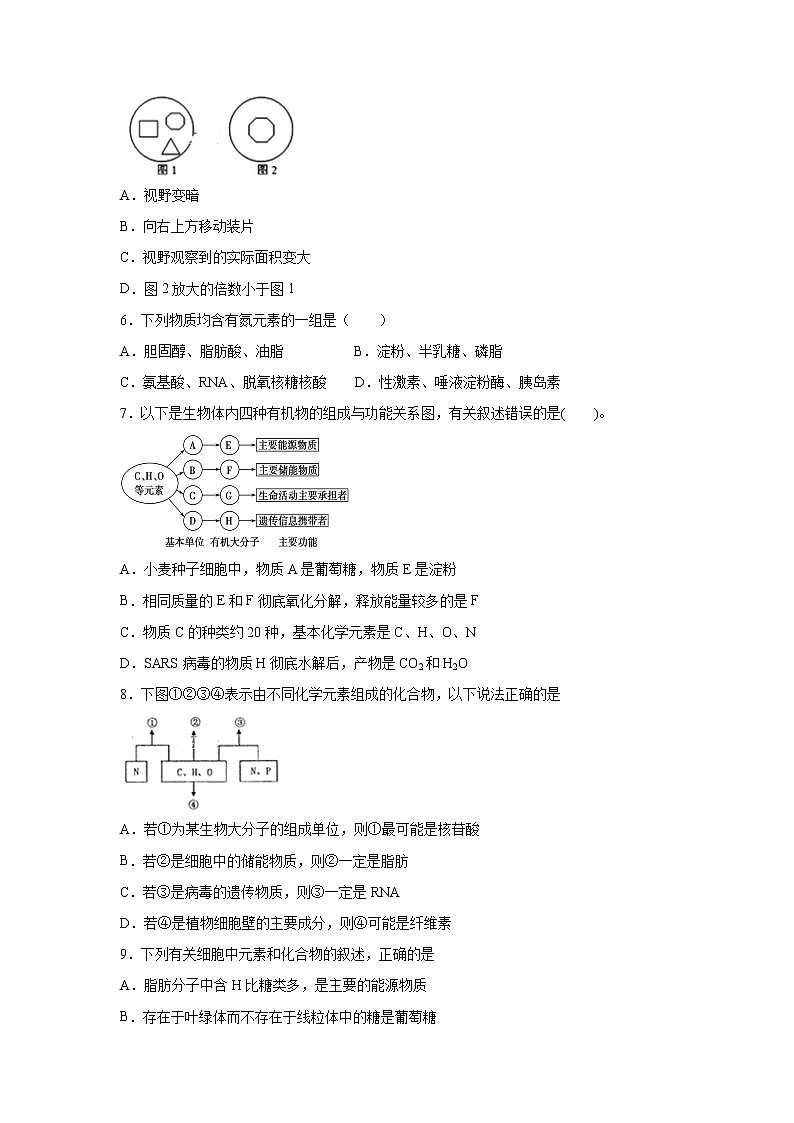 【生物】河北省邯郸市馆陶一中2019-2020学年高二4月月考试卷(解析版)第2页