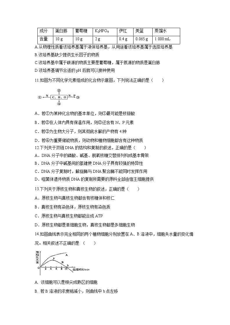 【生物】河南省信陽市第六高級(jí)中學(xué)2019-2020學(xué)年高二6月月考試題第3頁