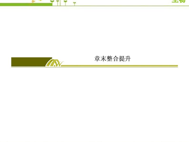 (新)人教版高中生物必修1教学课件:章末整合提升4 细胞的物质输入和输出02
