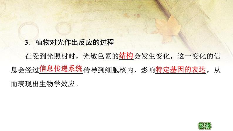 (新)人教版选择性必修1第5章 第4节 环境因素参与调节植物的生命活动 PPT课件05