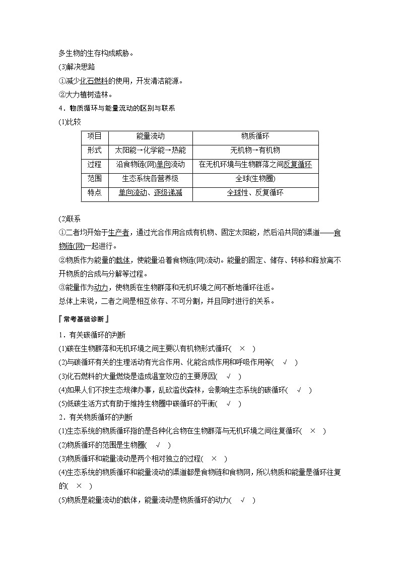 2020版生物新导学大一轮苏教讲义:第九单元 生物与环境第33讲第2页