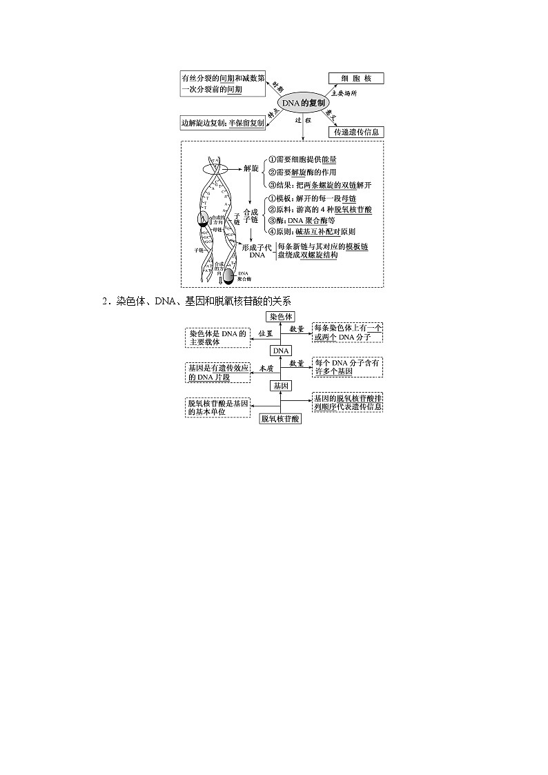 2020版《全程复习方略》高考生物一轮复习课前自主预习案2DNA分子的结构、复制及基因是有遗传效应的DNA片段第2页