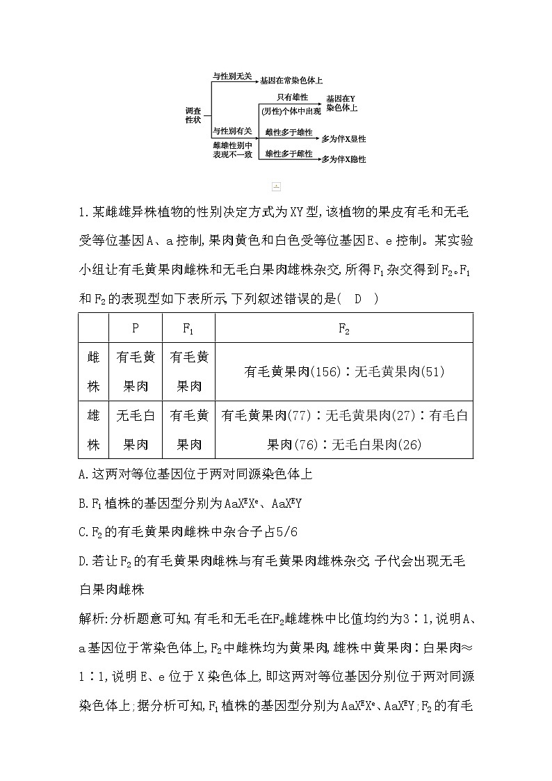 2021高考生物人教版一轮教师用书第五单元素养提升课6 基因位置的判定与探究第3页